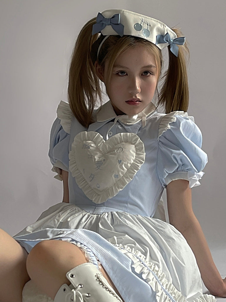 [Pre-order till June 2022] NOLOLITA Alice Girl Dress Sailor Version - Premium  from NOLOLITA - Just $79.90! Shop now at Peiliee Shop