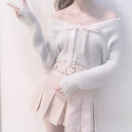 Get trendy with [By Peilieeshop] The Dancing Swan Soft Cardigan -  available at Peiliee Shop. Grab yours for $42 today!