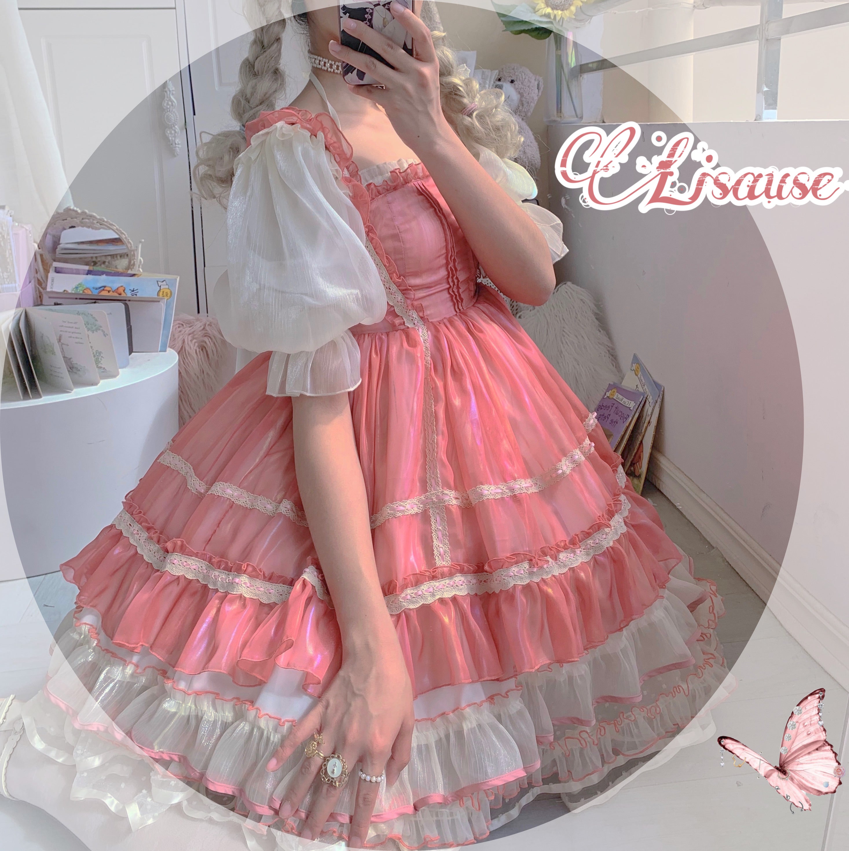 Get trendy with [Premium Selected] KillsBunny - Shirley Dress (designer Arilf) -  available at Peiliee Shop. Grab yours for $4.99 today!