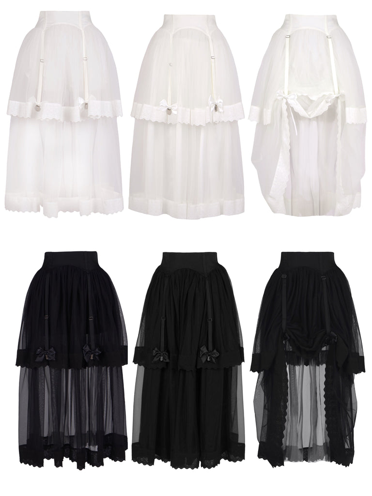 Get trendy with [Nololita Pre-order] After Rain Gothic Set with satin shirt and skirt -  available at Peiliee Shop. Grab yours for $42 today!