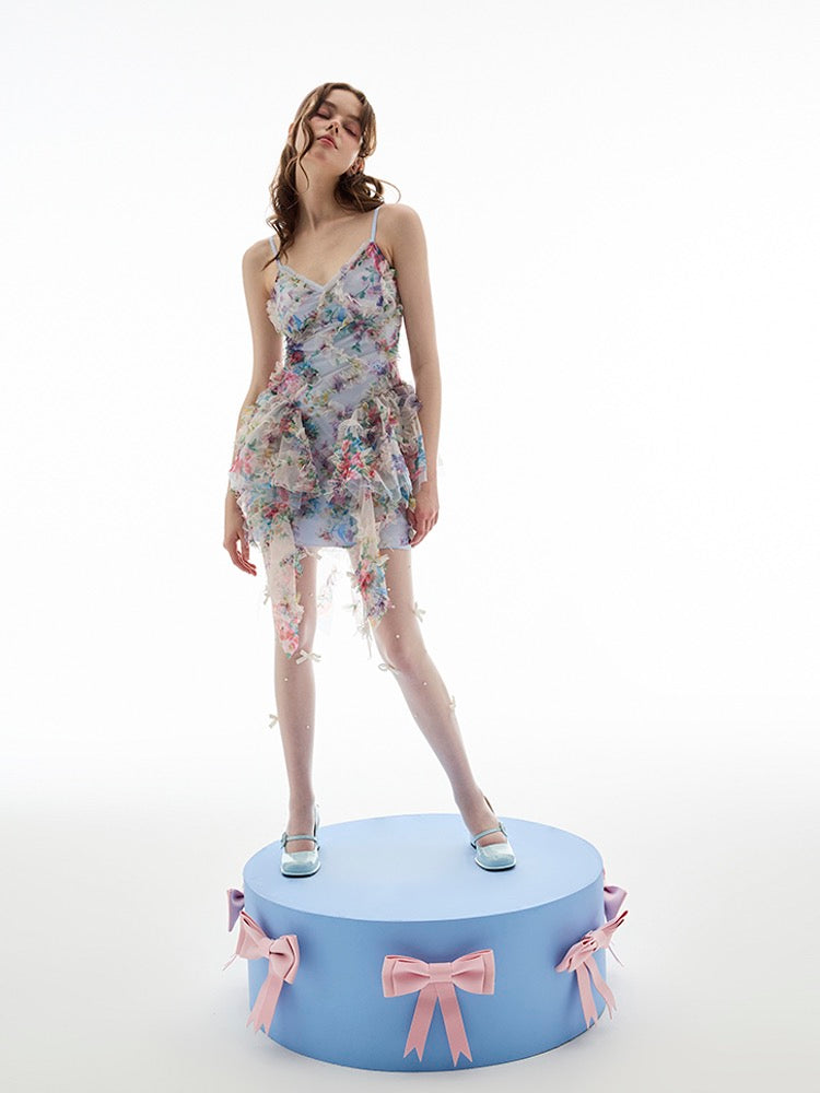 Get trendy with [Unosa] The Blossom Garden Bodycon Mini Dress - Dresses available at Peiliee Shop. Grab yours for $75 today!