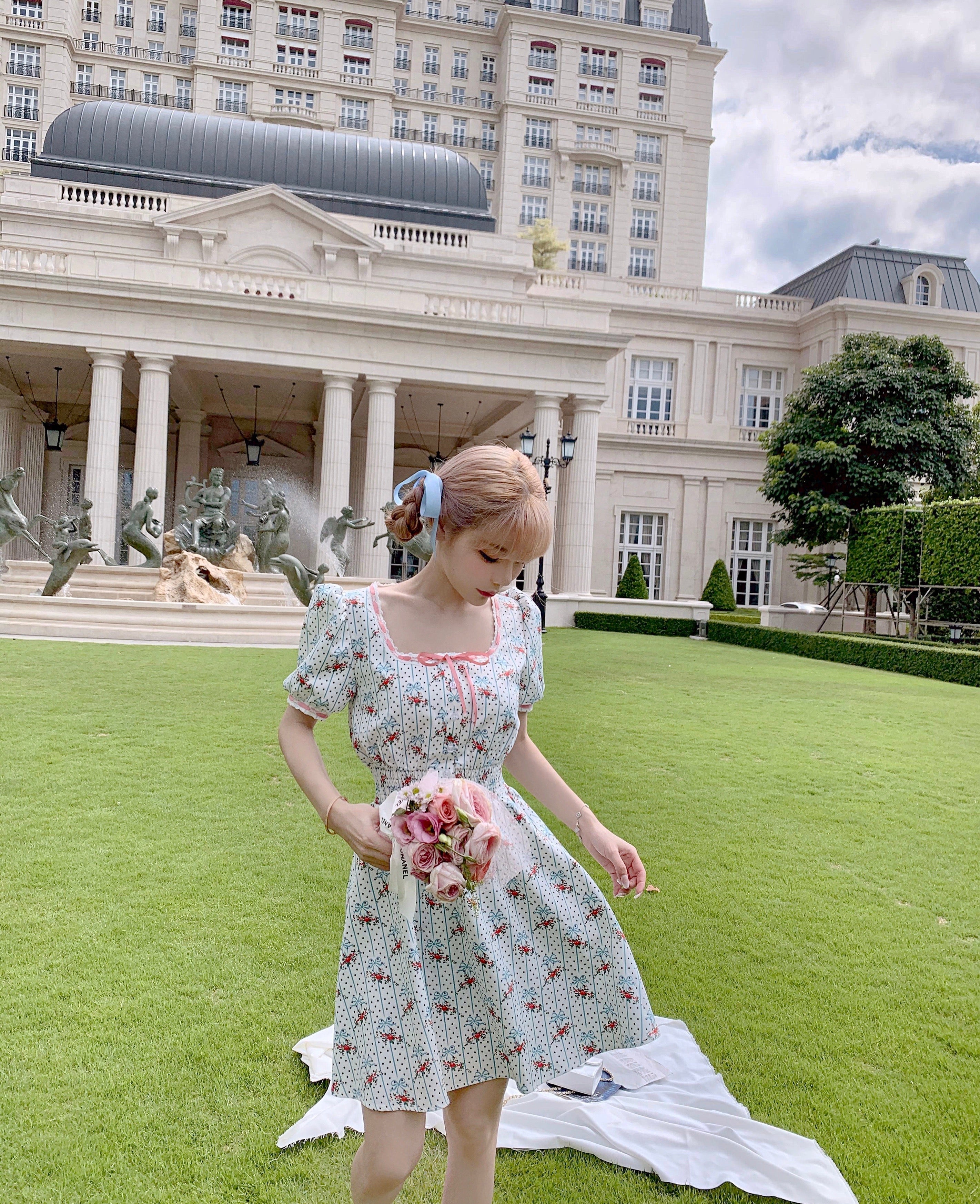 Get trendy with Dolly Memory Babydoll Dress -  available at Peiliee Shop. Grab yours for $55 today!