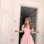 Get trendy with [Last Stocks] Flower House Princess Vintage Mini Dress -  available at Peiliee Shop. Grab yours for $105 today!