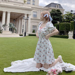 Get trendy with [Exclusive to PeilieeShop ] Oil Painting Girls Dress -  available at Peiliee Shop. Grab yours for $69.90 today!