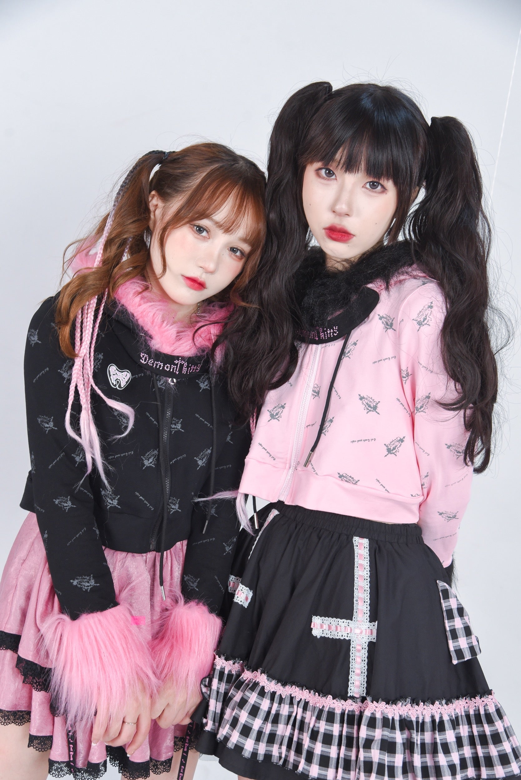 Get trendy with Evil Tooth Gothic Heart Faux Fur Hoody Y2k - Top available at Peiliee Shop. Grab yours for $46.80 today!
