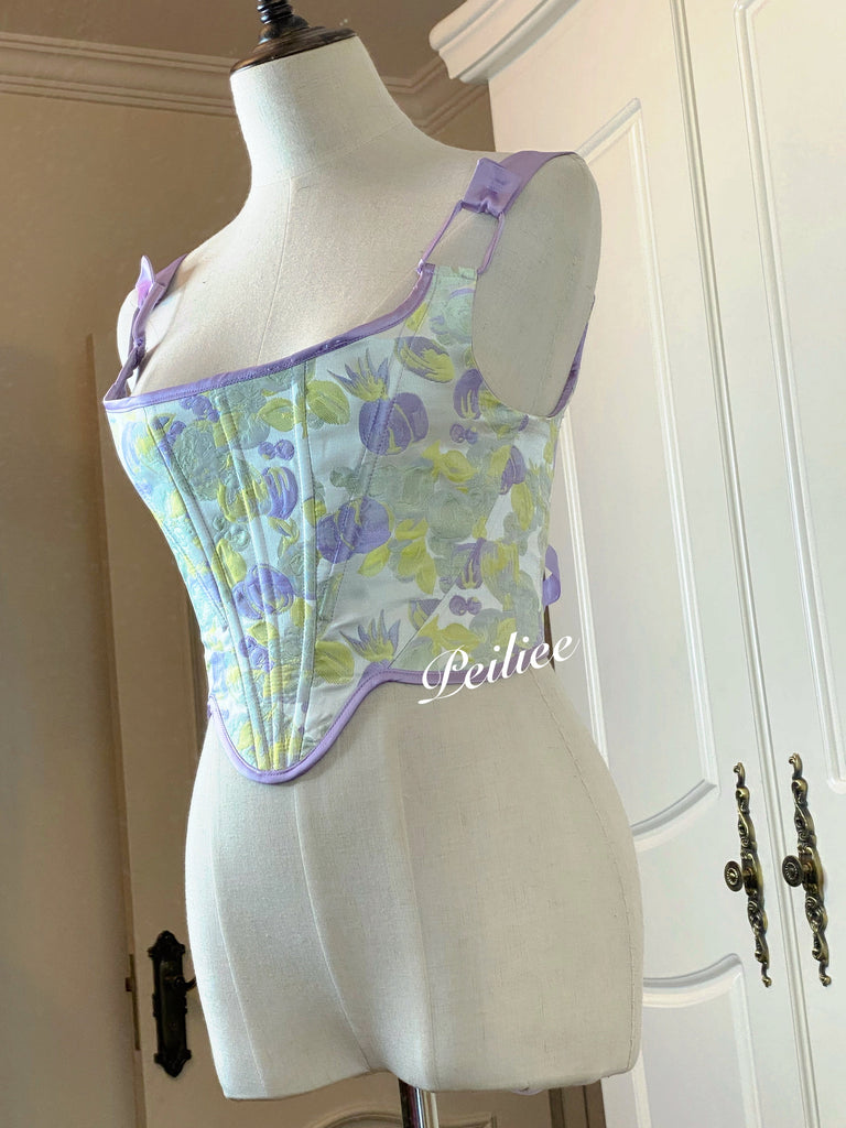 Get trendy with [Handmade Lingerie] Romance Corset Handmade -  available at Peiliee Shop. Grab yours for $75 today!