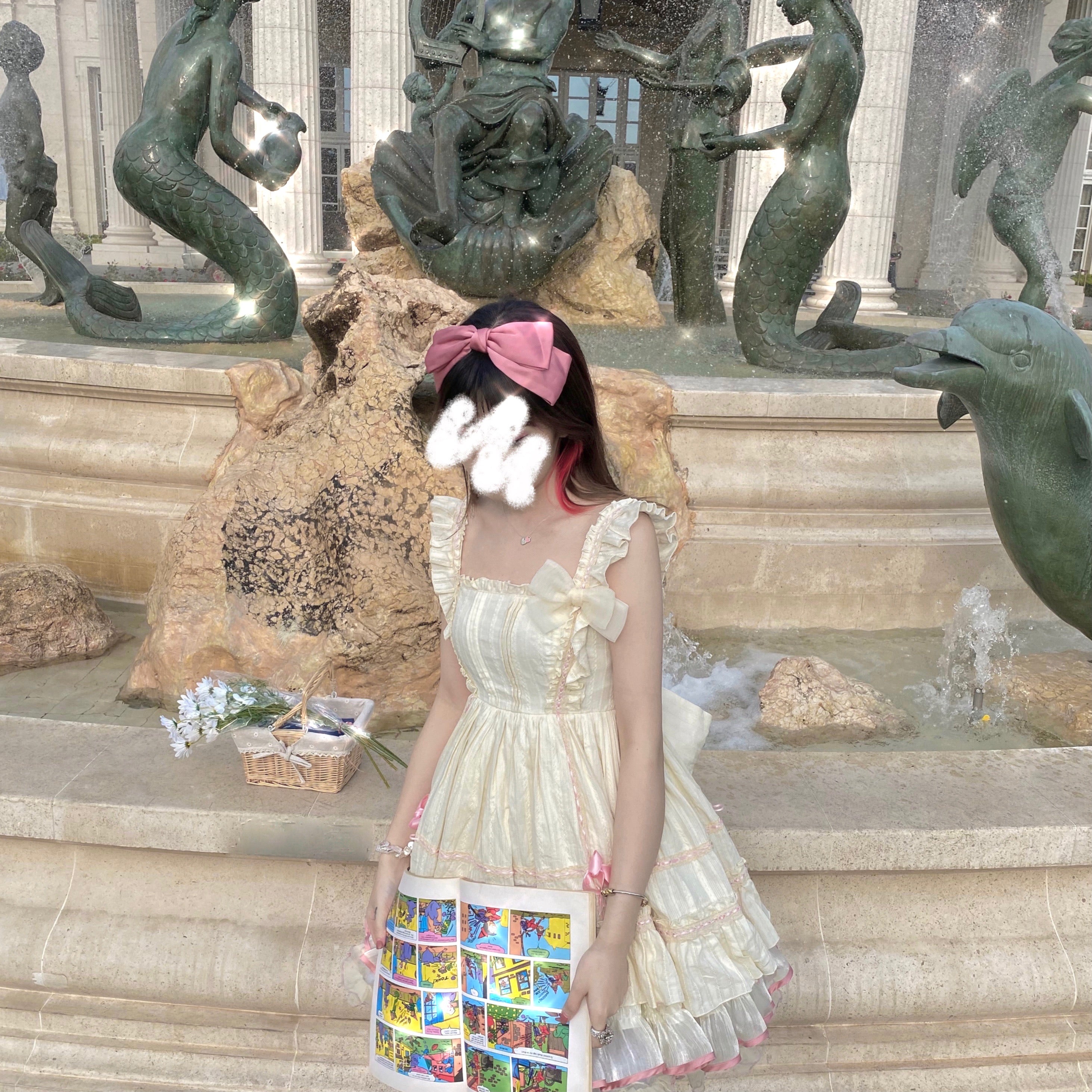 Get trendy with [Premium Selected] KillsBunny - Shirley Dress (designer Arilf) -  available at Peiliee Shop. Grab yours for $4.99 today!