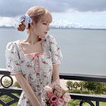 Get trendy with [Exclusive to PeilieeShop ] Oil Painting Girls Dress -  available at Peiliee Shop. Grab yours for $69.90 today!
