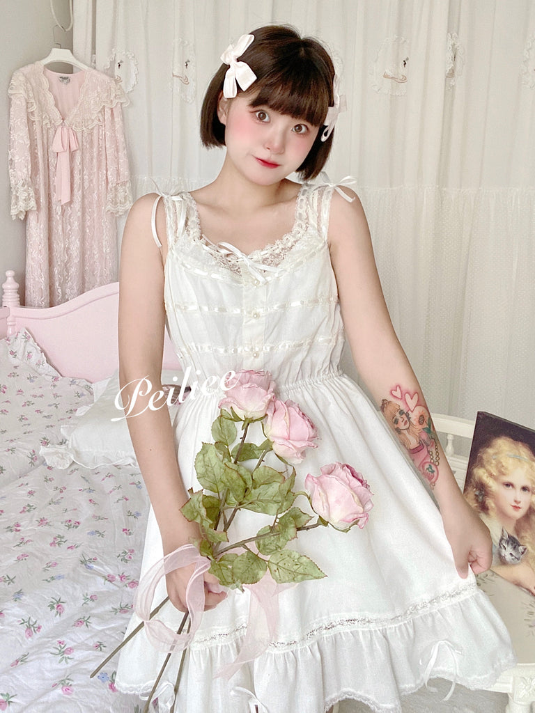 Get trendy with [Peiliee Design] Lily Garden Dress -  available at Peiliee Shop. Grab yours for $49.90 today!