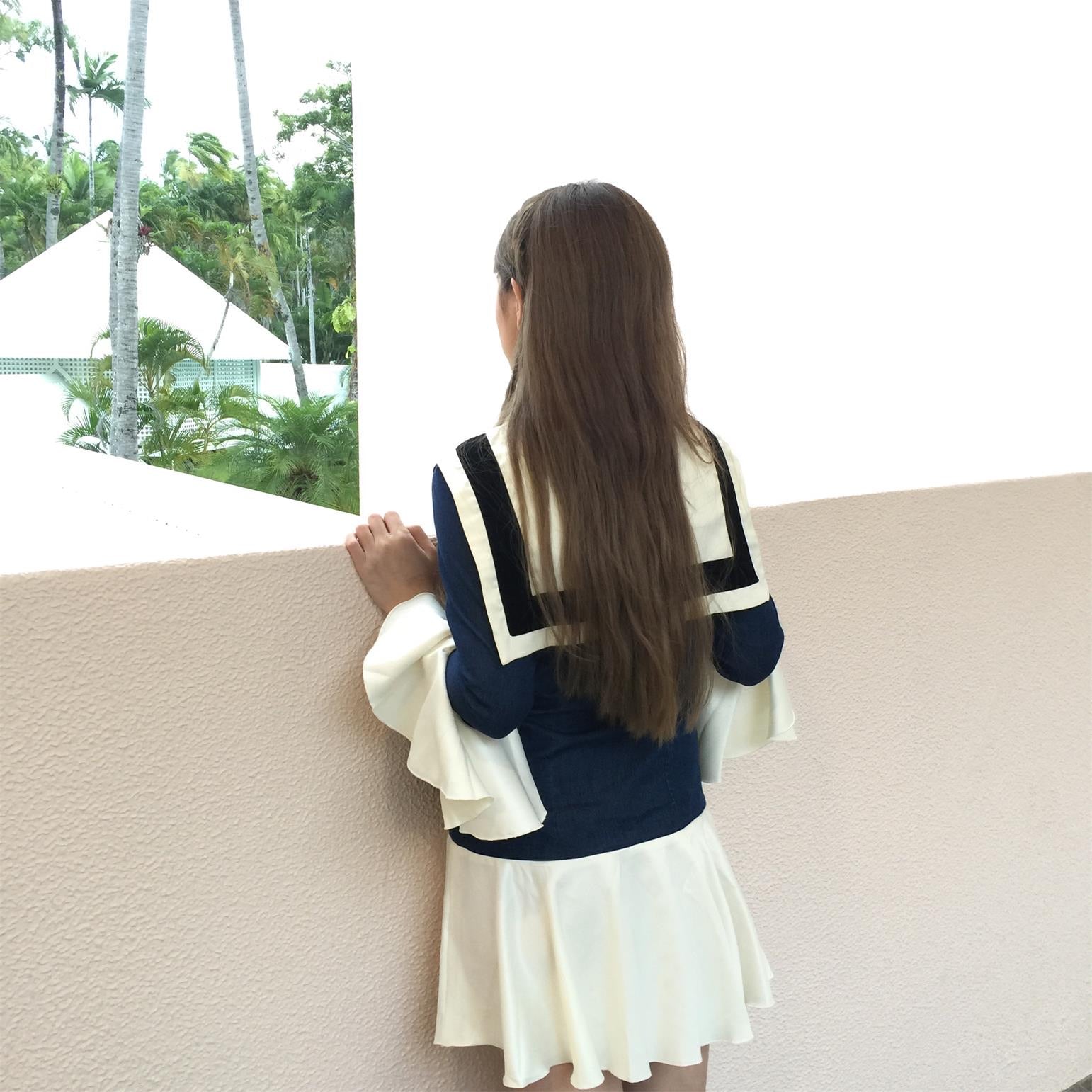 Get trendy with [Mid Season sale ] The Sailor Girl Dress -  available at Peiliee Shop. Grab yours for $46 today!