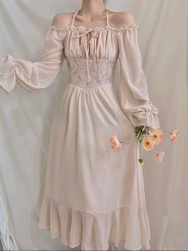 Soft Dreams vintage dress - Premium Dresses from Vintage Inspired - Just $42.00! Shop now at Peiliee Shop