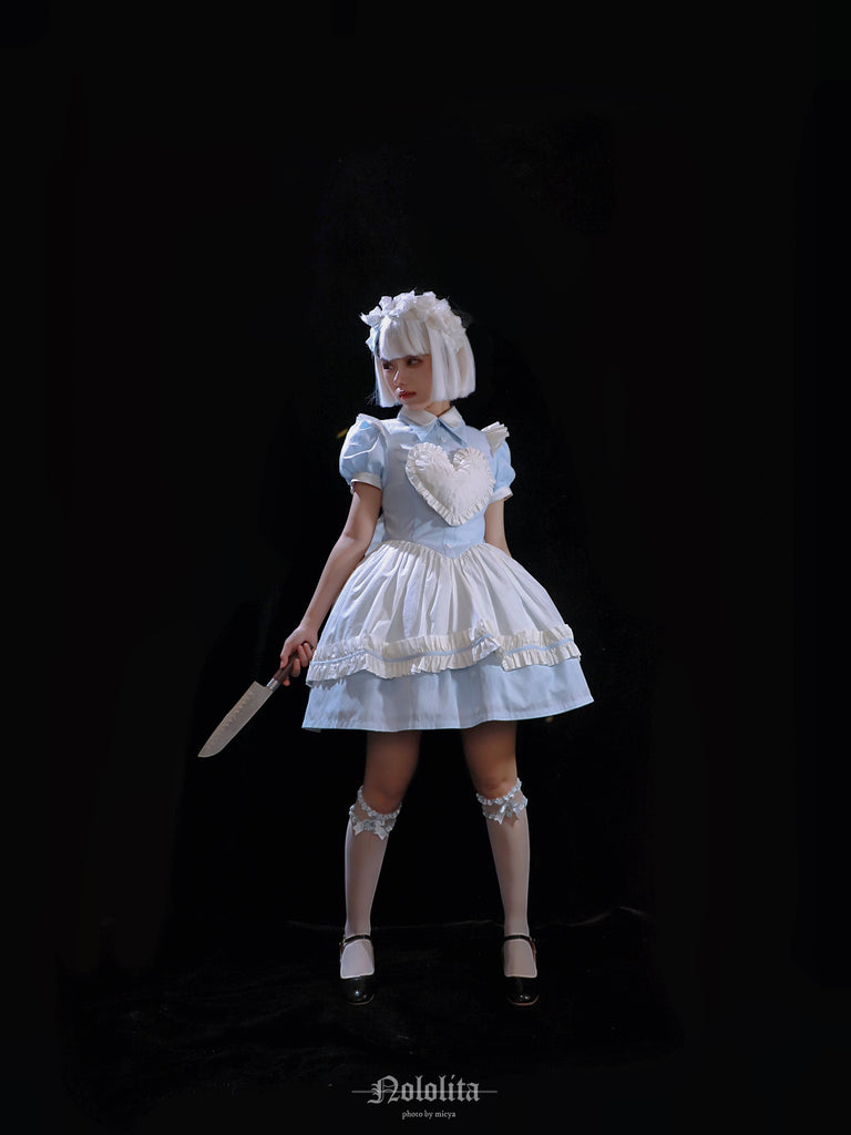 [Pre-order till June 2022] NOLOLITA Alice Girl Dress Sailor Version - Premium  from NOLOLITA - Just $79.90! Shop now at Peiliee Shop