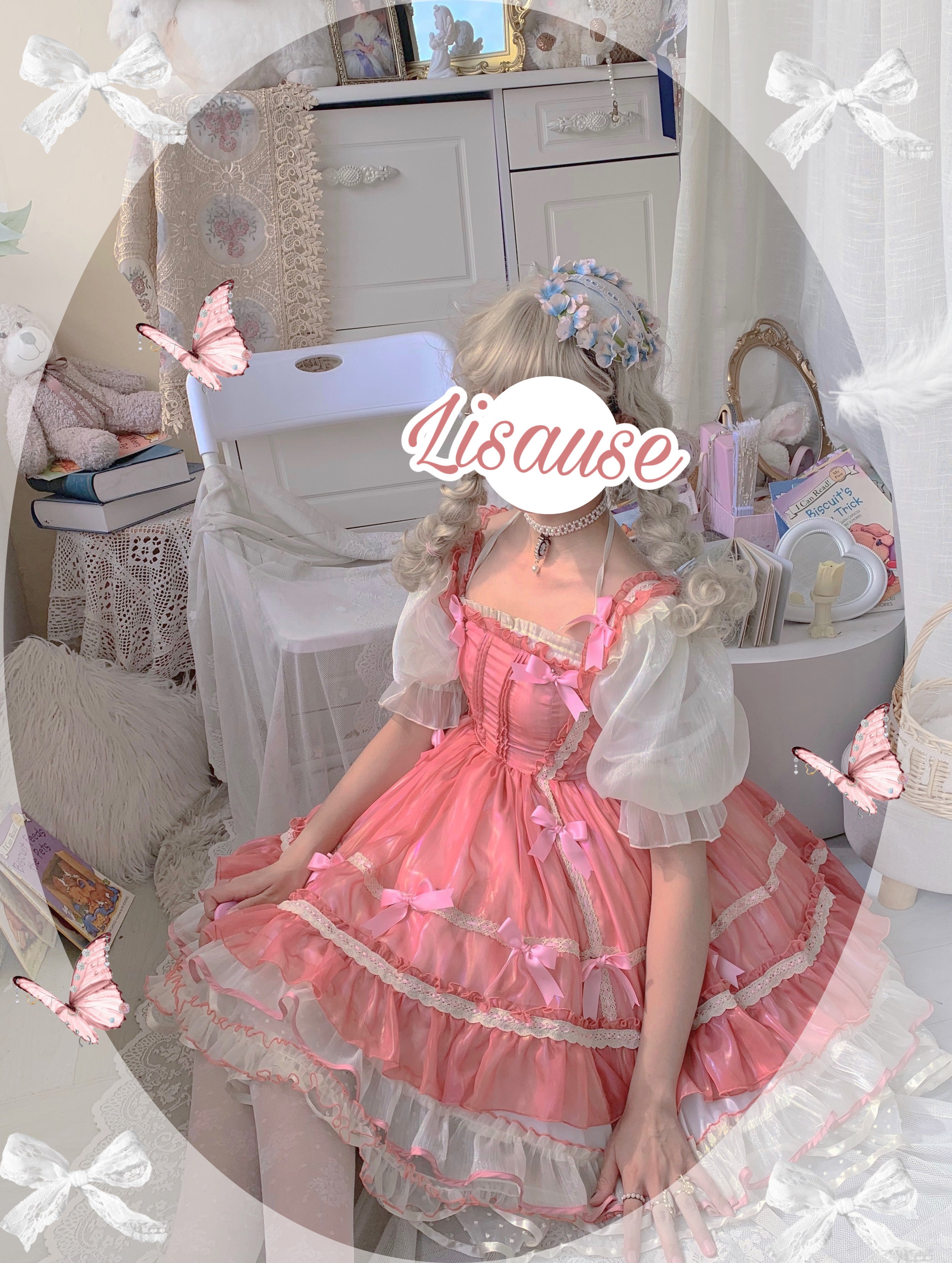 Get trendy with [Premium Selected] KillsBunny - Shirley Dress (designer Arilf) -  available at Peiliee Shop. Grab yours for $4.99 today!