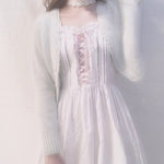 Get trendy with [By Peilieeshop] The Dancing Swan Soft Cardigan -  available at Peiliee Shop. Grab yours for $42 today!