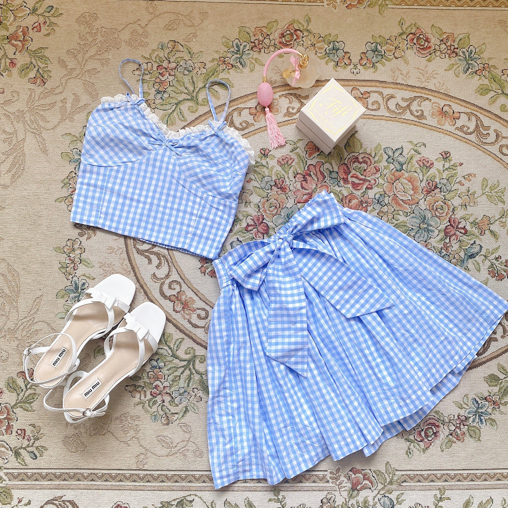 [Customized] Berry Dreams Gingham Set - Premium  from Customized - Just $58.00! Shop now at Peiliee Shop