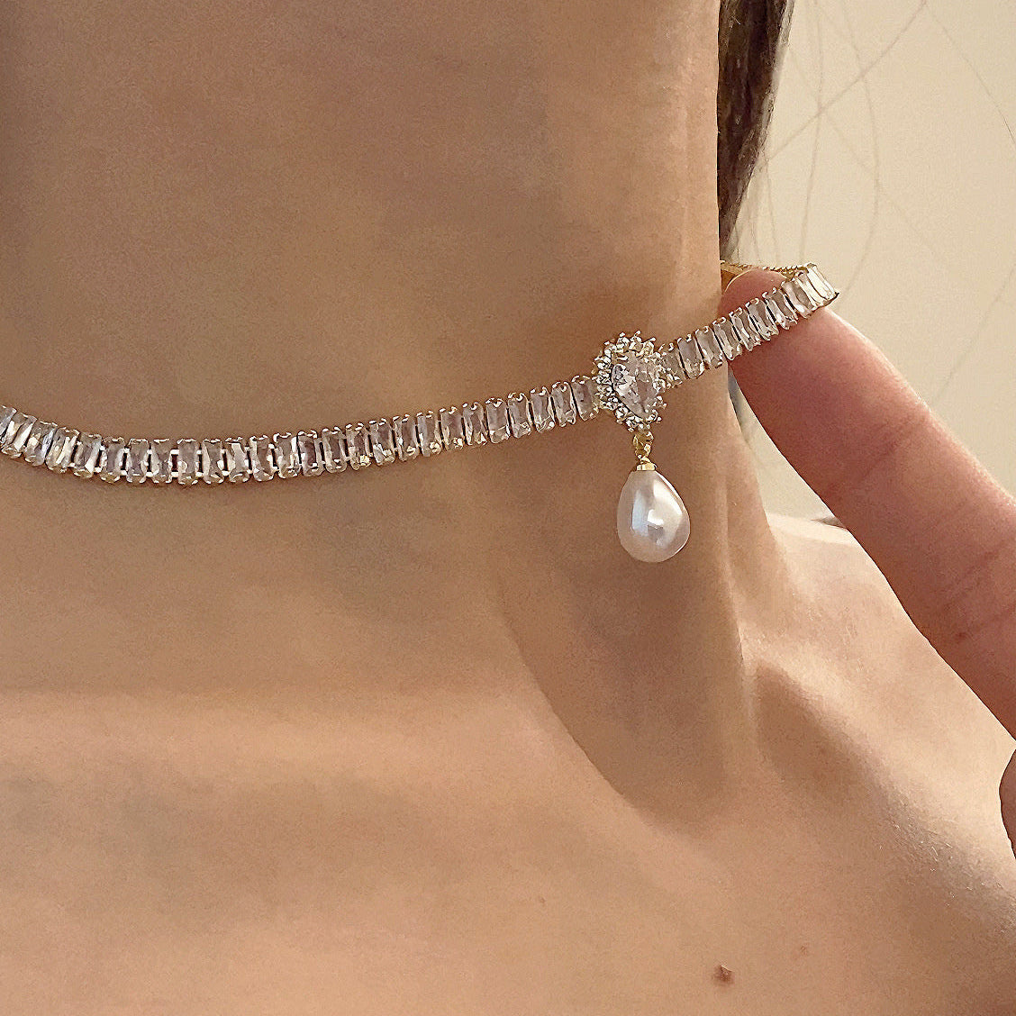 Get trendy with Dolores dream crystal necklace -  available at Peiliee Shop. Grab yours for $12 today!