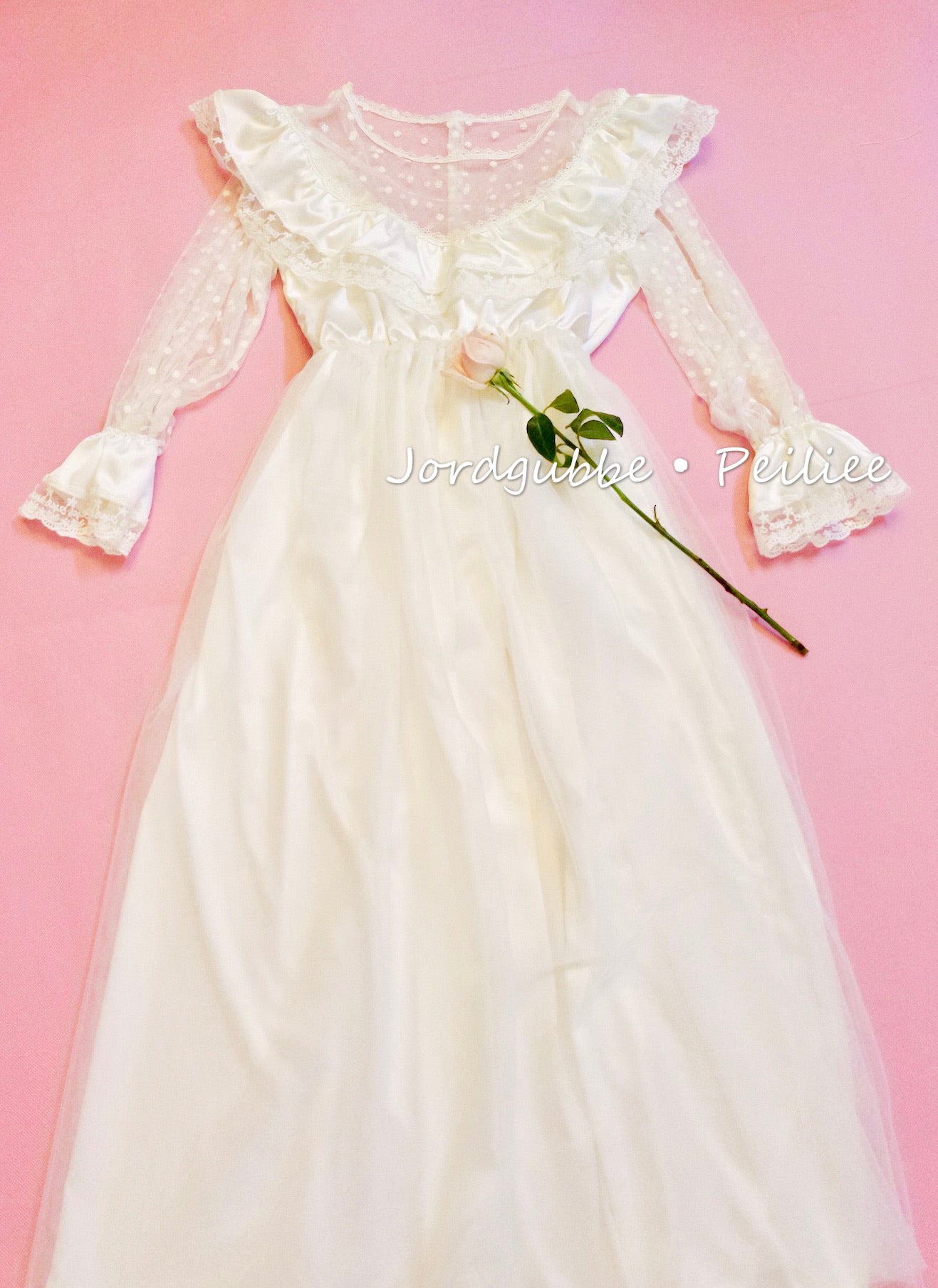 Get trendy with [Tailor Made] Rose Encens Handmade Vintage Princess Dress -  available at Peiliee Shop. Grab yours for $88 today!