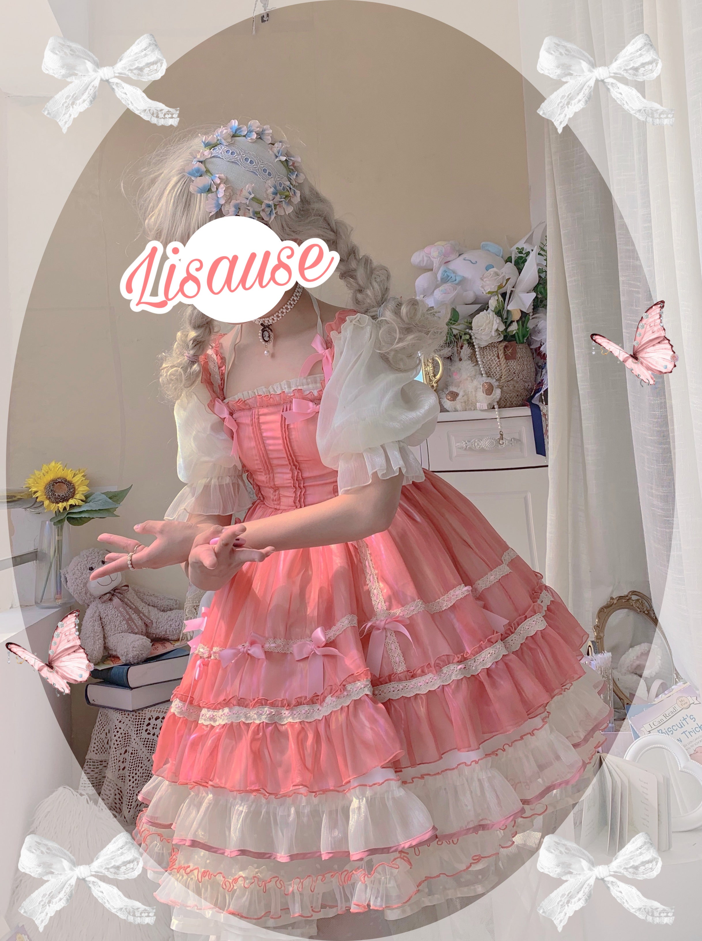 Get trendy with [Premium Selected] KillsBunny - Shirley Dress (designer Arilf) -  available at Peiliee Shop. Grab yours for $4.99 today!