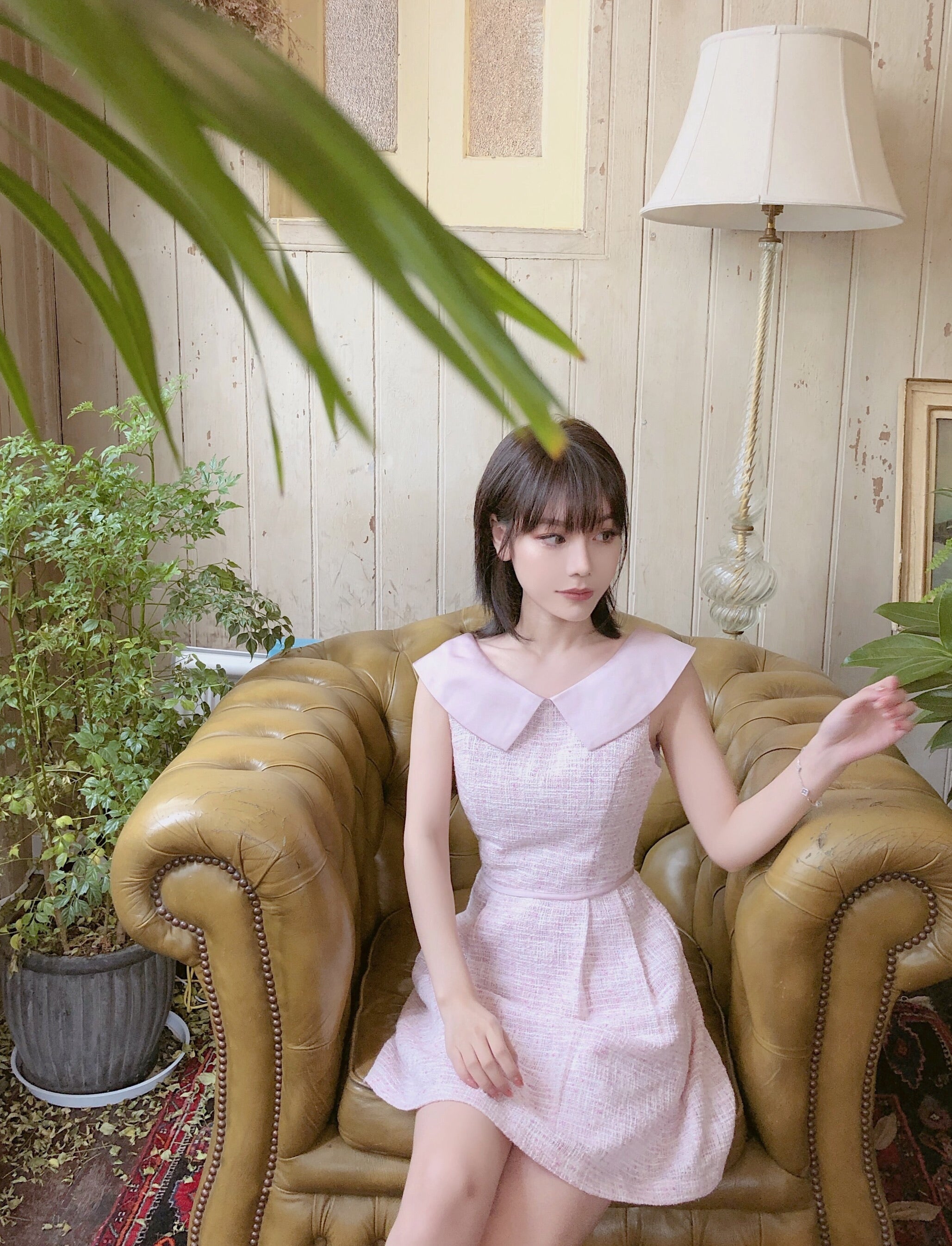 Get trendy with [Mid Season sale] Lady Coco Tweed Dress -  available at Peiliee Shop. Grab yours for $42 today!