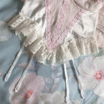 Get trendy with [Handmade] A Night In Paris Pink Vintage Lingerie Body -  available at Peiliee Shop. Grab yours for $55 today!