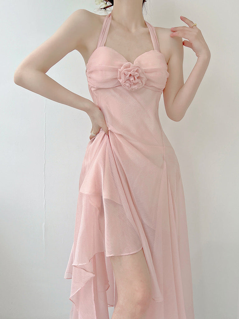 Soft Rose Angel Chiffon Dress - Premium Dresses from Vintage Inspired - Just $38.60! Shop now at Peiliee Shop