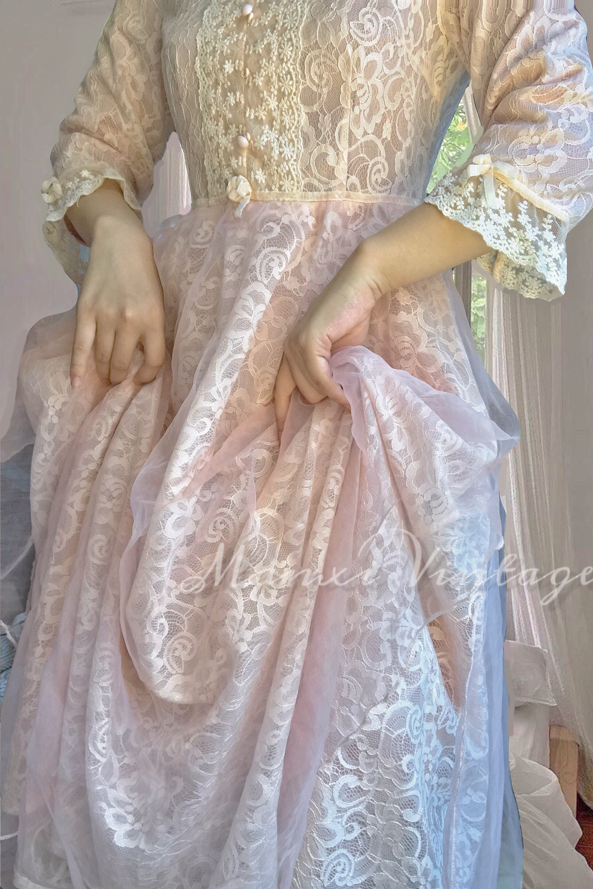Get trendy with [Relove Couture- Second Hand] Vintage princess dress -  available at Peiliee Shop. Grab yours for $80 today!