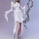 Get trendy with Angelic Dream Velvet Lace Dress - Dresses available at Peiliee Shop. Grab yours for $52 today!