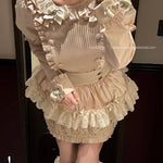 Get trendy with [Nololita Pre-order till Nov 2023] Pastry Sweetheart  apron dress set -  available at Peiliee Shop. Grab yours for $10 today!