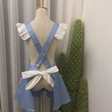 Get trendy with [2 weeks hand sewing time! ]Dolly heart apron -  available at Peiliee Shop. Grab yours for $29 today!