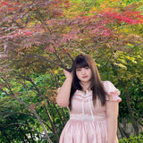 Get trendy with [Peiliee Design 5 years anniversary] Sakura Soft Satin Dress Set -  available at Peiliee Shop. Grab yours for $45 today!