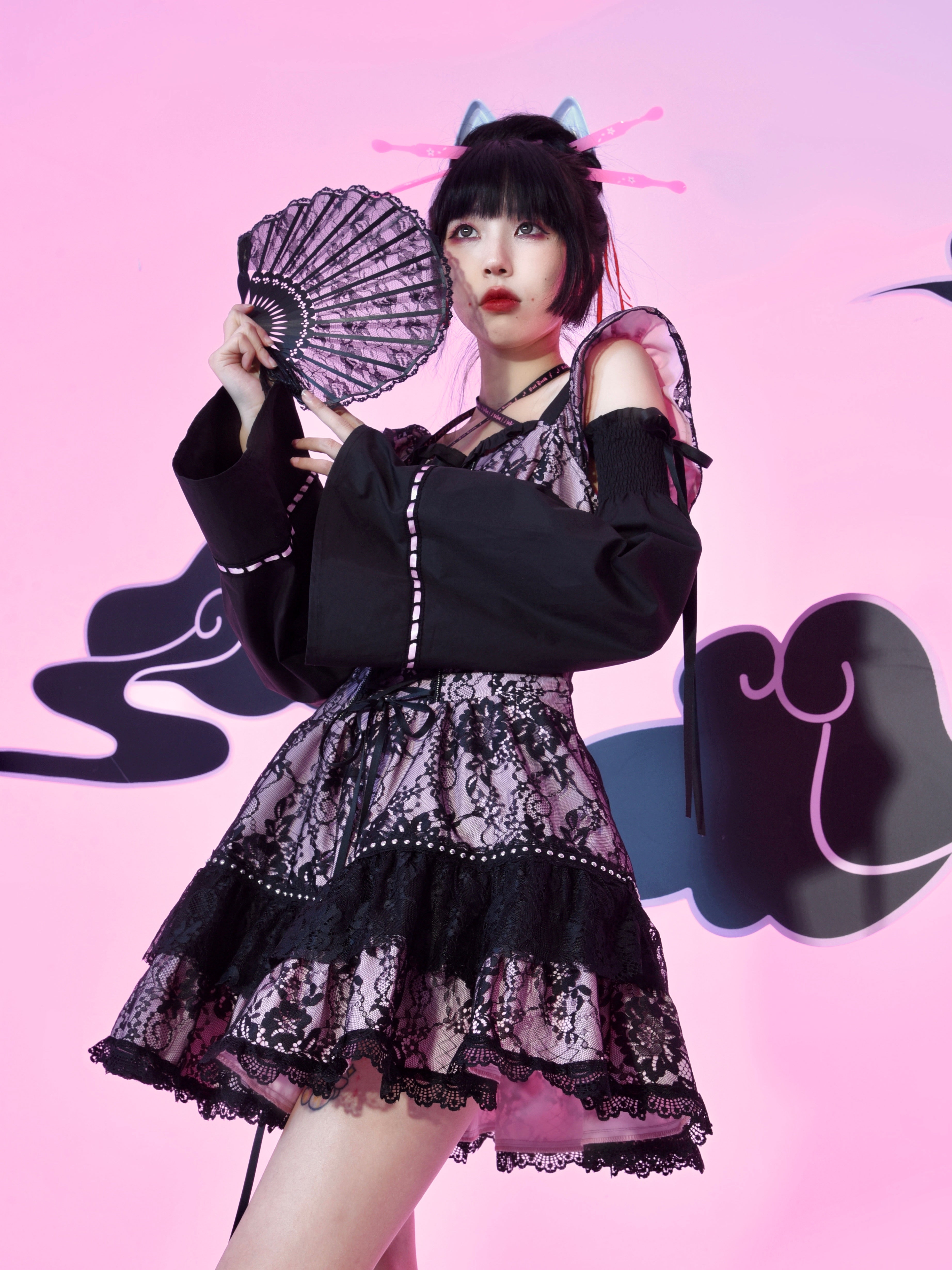 Get trendy with [Evil Tooth]  Oinari-sama Dress お稲荷さま - Dresses available at Peiliee Shop. Grab yours for $92 today!