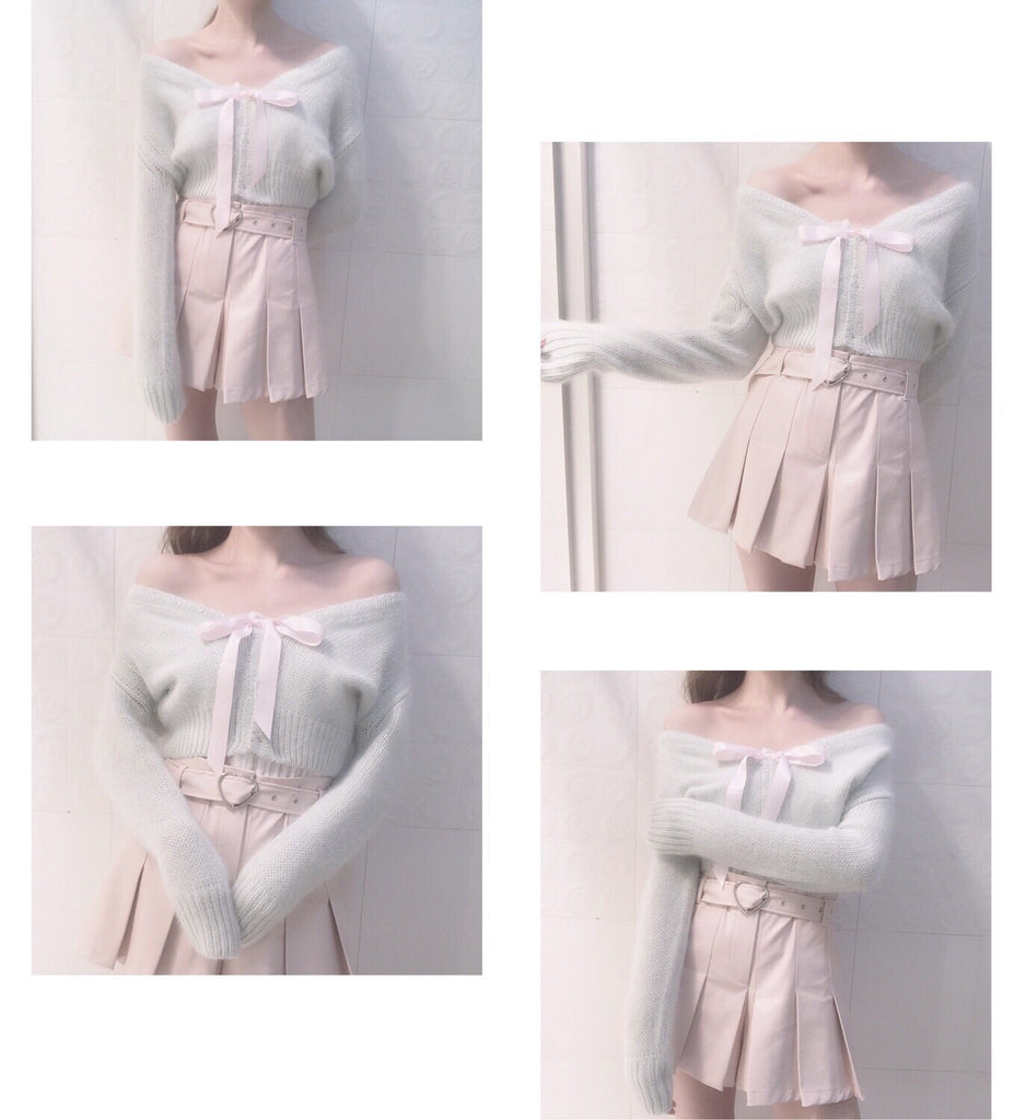Get trendy with [By Peilieeshop] The Dancing Swan Soft Cardigan -  available at Peiliee Shop. Grab yours for $42 today!