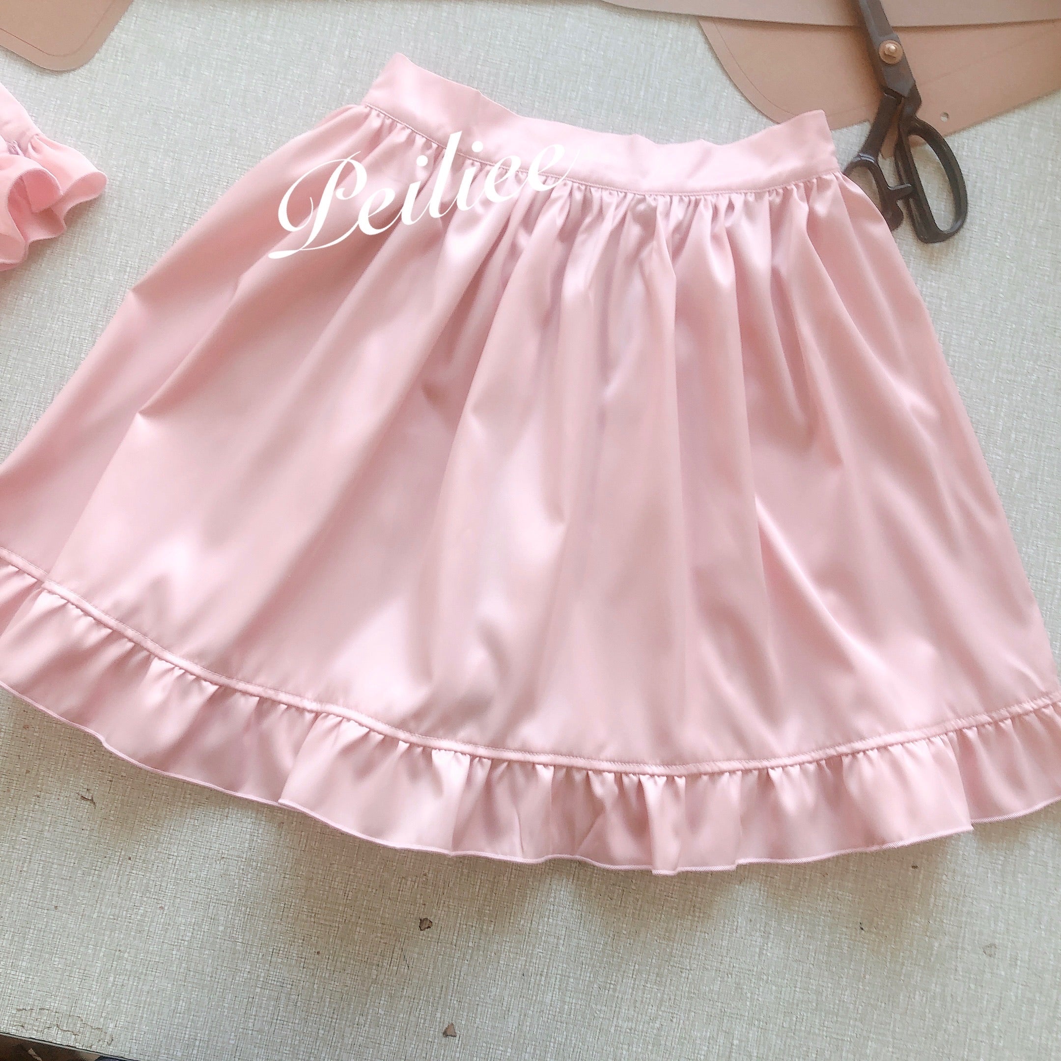 Get trendy with [Peiliee Design 5 years anniversary] Sakura Soft Satin Dress Set - Dresses available at Peiliee Shop. Grab yours for $45 today!