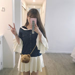 Get trendy with [Mid Season sale ] The Sailor Girl Dress -  available at Peiliee Shop. Grab yours for $46 today!