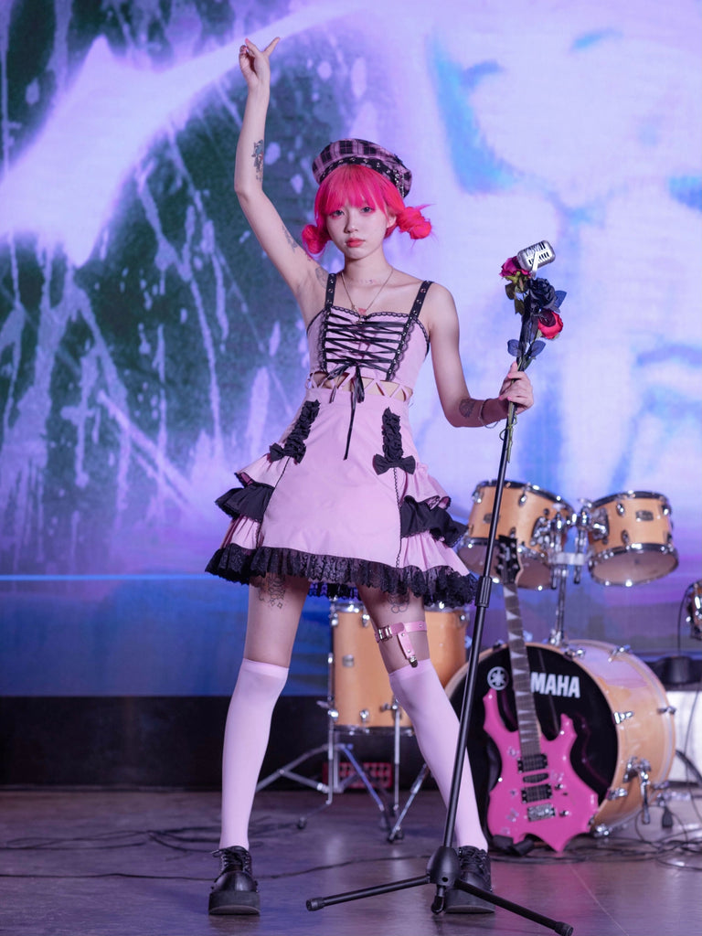 Cyber Punk Evil Idol Dress Set - Premium  from Evil tooth - Just $109.00! Shop now at Peiliee Shop