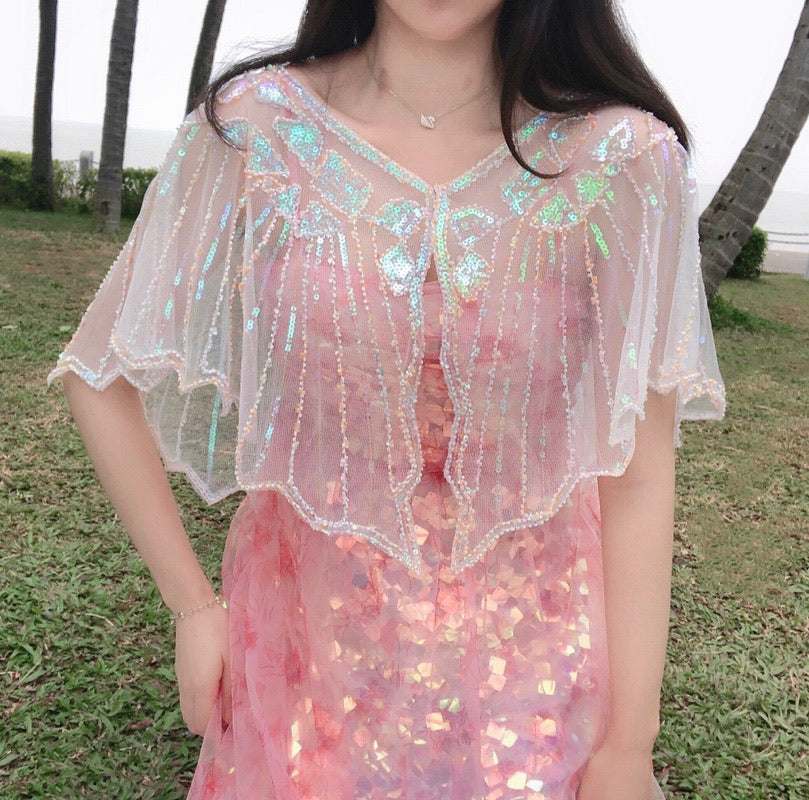 Get trendy with Mermaid Shell Handmade Sparkling Outer -  available at Peiliee Shop. Grab yours for $26 today!