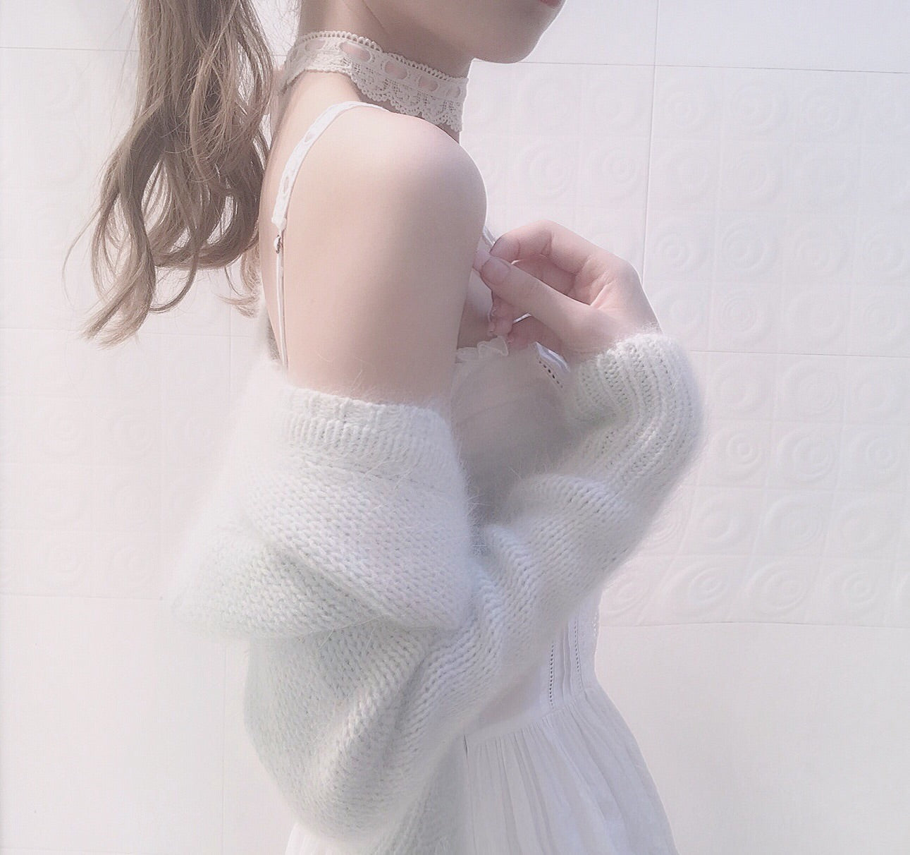 Get trendy with [By Peilieeshop] The Dancing Swan Soft Cardigan -  available at Peiliee Shop. Grab yours for $42 today!