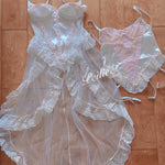 Get trendy with [Handmade] A Night In Paris Pink Vintage Lingerie Body -  available at Peiliee Shop. Grab yours for $55 today!