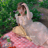 Get trendy with [SALE] Golden Rose Dress -  available at Peiliee Shop. Grab yours for $36.80 today!