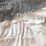 Get trendy with Ballet Dream Babydoll Ballerina gingham dress - Dress available at Peiliee Shop. Grab yours for $36 today!