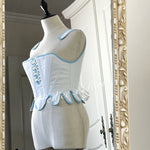 Get trendy with [Handmade] Snow Angel Corset -  available at Peiliee Shop. Grab yours for $79.90 today!