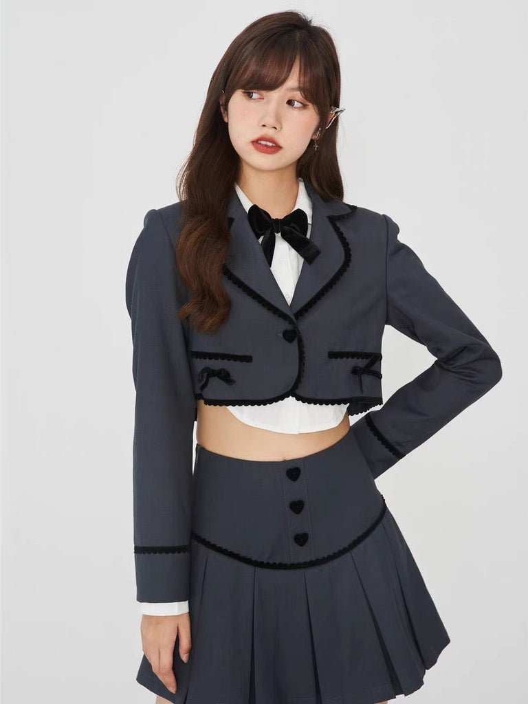 La Lisa School Girl Suit Set - Premium Set from Mummy Cat - Just $38.00! Shop now at Peiliee Shop