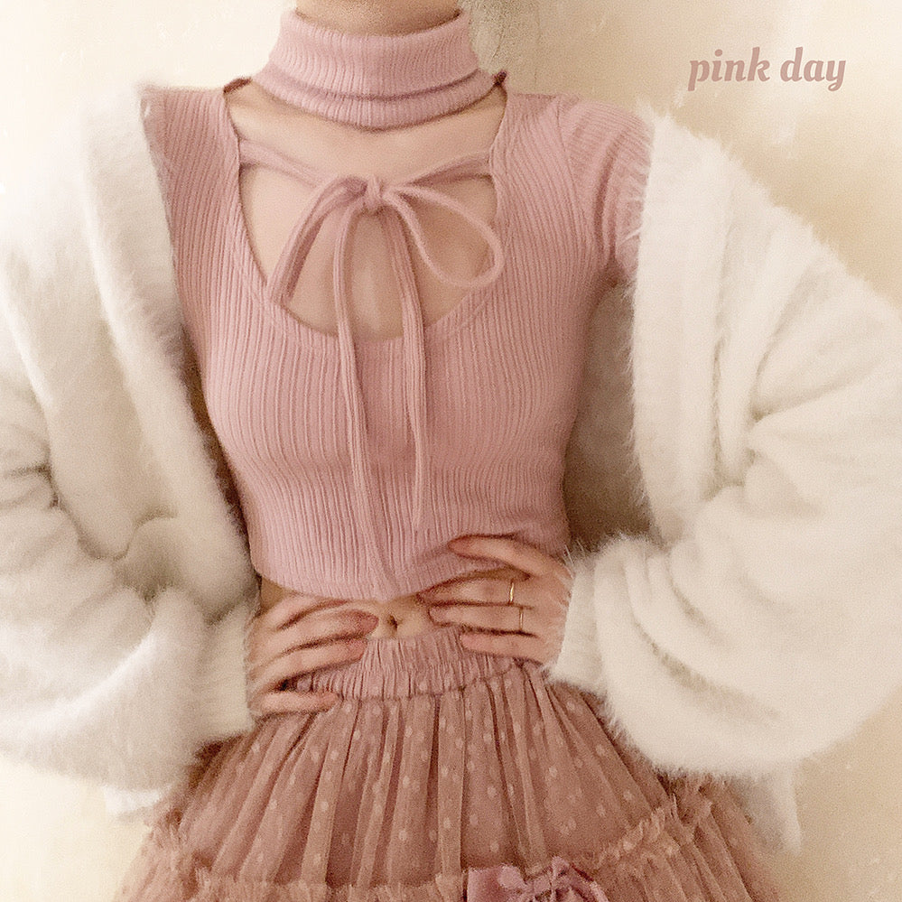 [Basic] Soft Angels Multi wear sweater knitwear - Premium Sweater from RIBERRY - Just $22.50! Shop now at Peiliee Shop