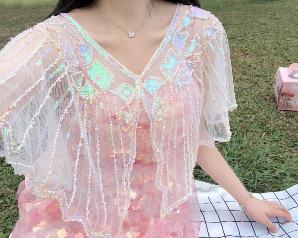 Mermaid Shell Handmade Sparkling Outer - Premium  from Peiliee Shop - Just $26.00! Shop now at Peiliee Shop