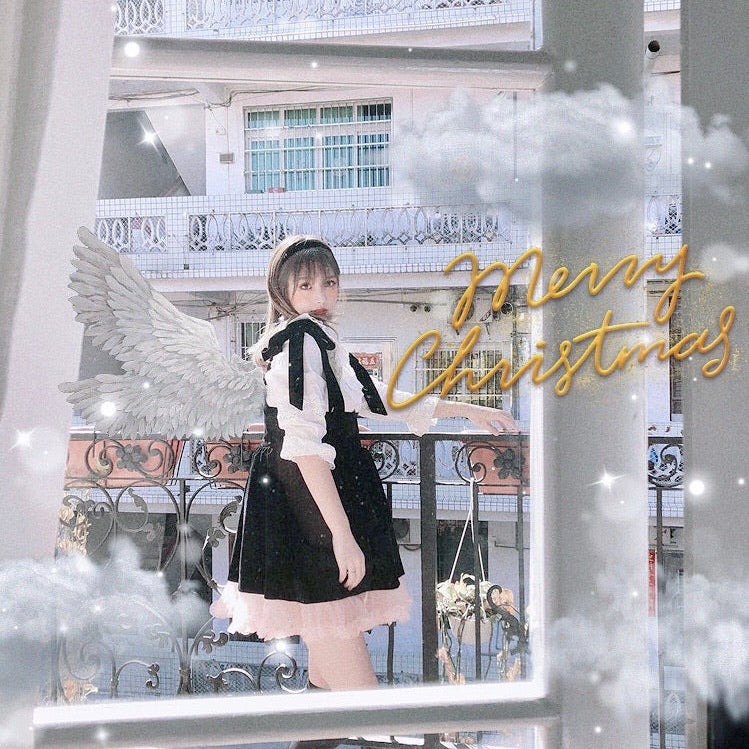 Get trendy with The girl with angel aroma velvet dress -  available at Peiliee Shop. Grab yours for $25 today!