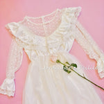 Get trendy with [Tailor Made] Rose Encens Handmade Vintage Princess Dress -  available at Peiliee Shop. Grab yours for $88 today!