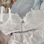 Get trendy with Angel Ribbon for stars and roses Bra Set - lingerie available at Peiliee Shop. Grab yours for $26 today!