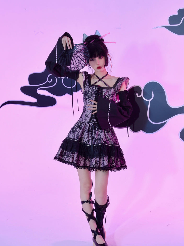 [Evil Tooth]  Oinari-sama Dress お稲荷さま - Premium Dresses from Evil Tooth - Just $92.00! Shop now at Peiliee Shop