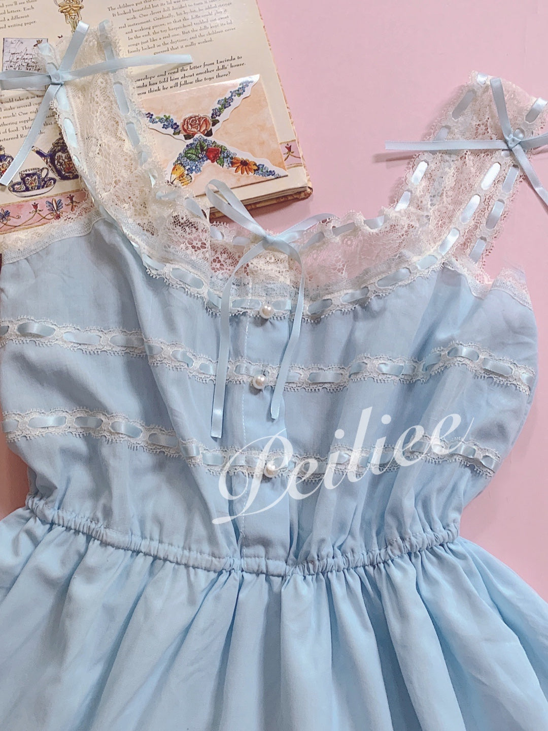 Get trendy with [Peiliee Design] Lily Garden Dress -  available at Peiliee Shop. Grab yours for $49.90 today!