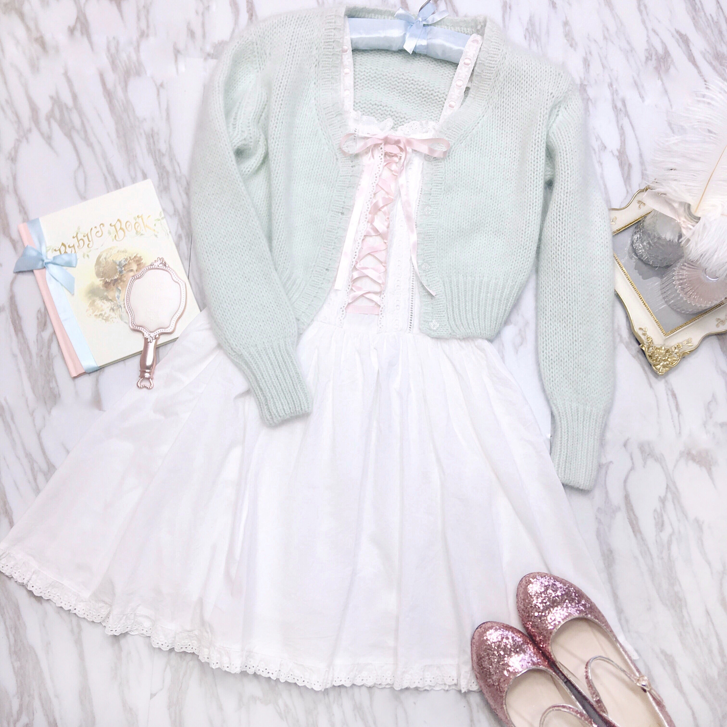 Get trendy with [By Peilieeshop] The Dancing Swan Soft Cardigan -  available at Peiliee Shop. Grab yours for $42 today!